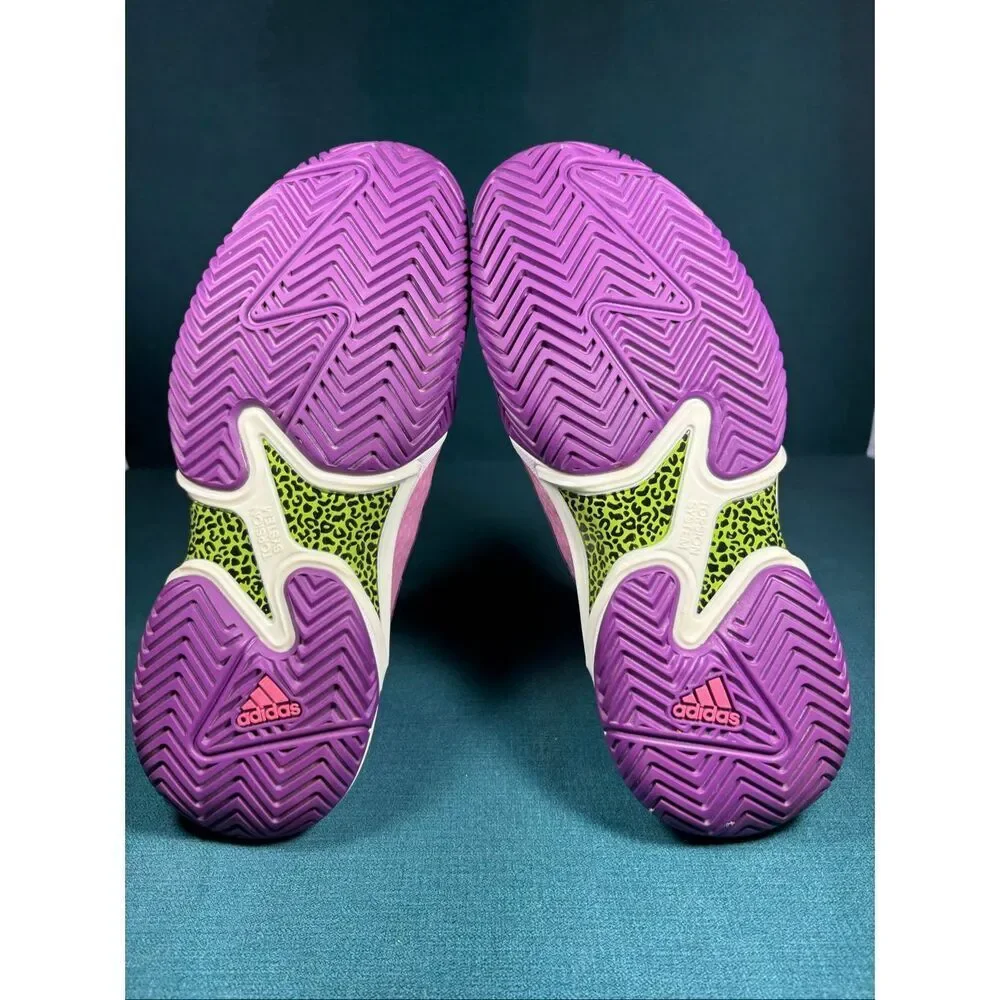 Adidas Barricade Tennis Shoes Purple Pink GZ0692 Women’s Size 8 EU 40